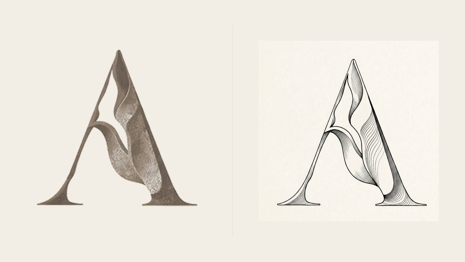 As supplied — full tonal relief compared with Etched — one ink