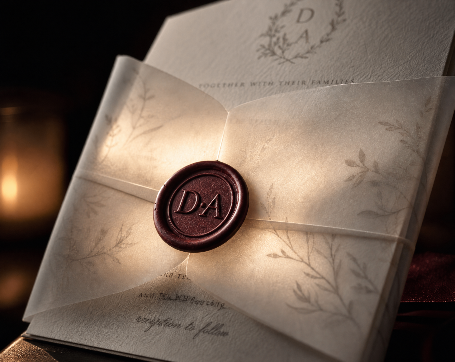 Vellum & wax seal