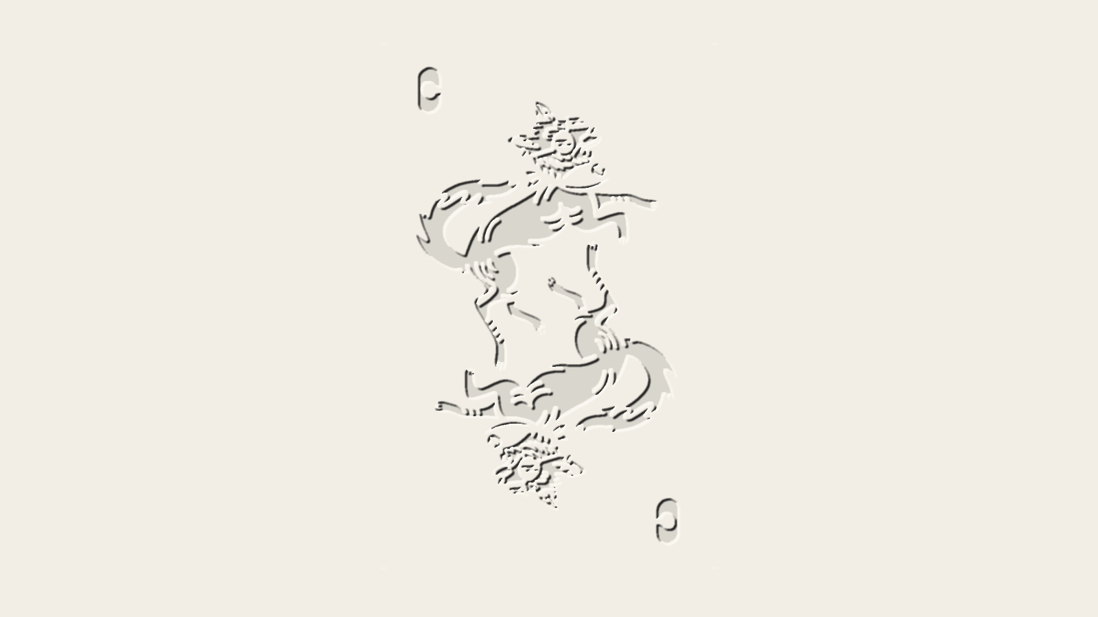 Clover deboss detail