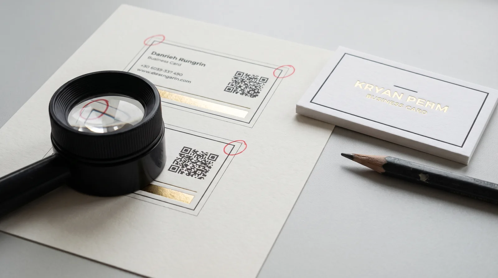 The file problems our prepress team sees every week, from RGB logos and missing bleed to foil hairlines and QR codes in foil. What each one does on press, how to spot it before you upload, and the fix.
