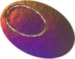 CHENHUI L1-004B foil stamped on a test card showing fine-line rules and a halftone ramp