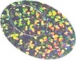 CHENHUI L2-046 foil stamped on a test card showing fine-line rules and a halftone ramp