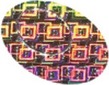 CHENHUI L2-057 foil stamped on a test card showing fine-line rules and a halftone ramp
