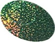 L4-045 holographic foil stamped on a test card