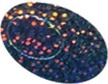 L5-046D holographic foil stamped on a test card