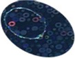 L5-052D holographic foil stamped on a test card