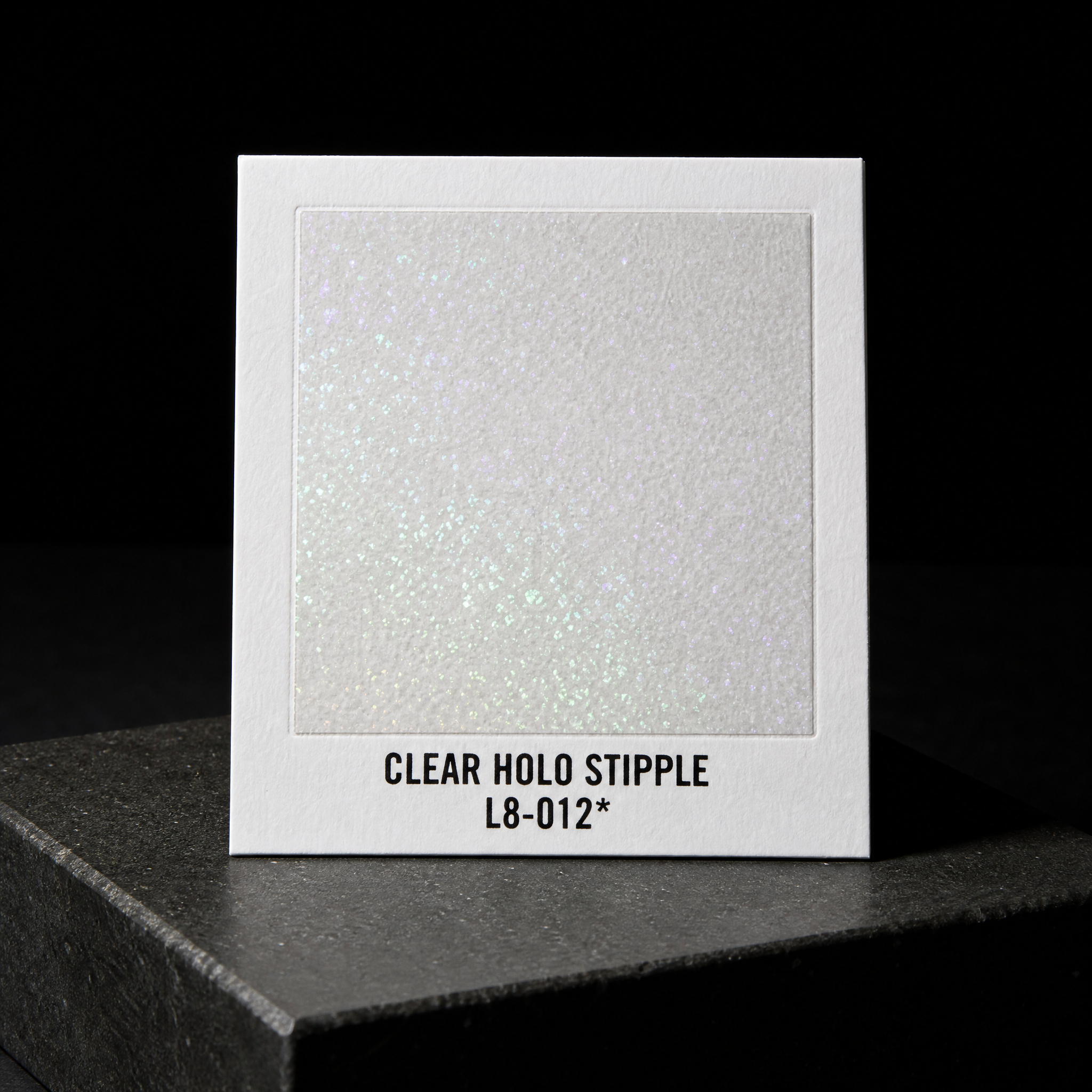 Chenhui L8-012 Clear Holo Stipple hot stamping foil