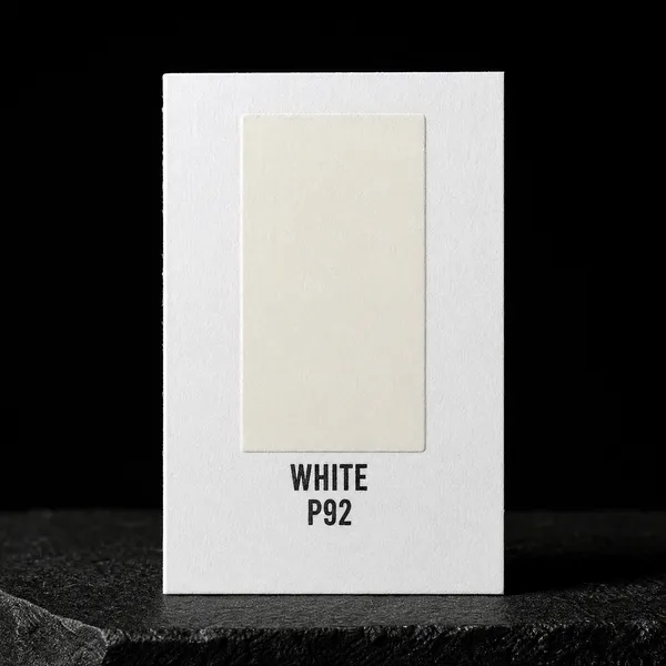 White foil chip